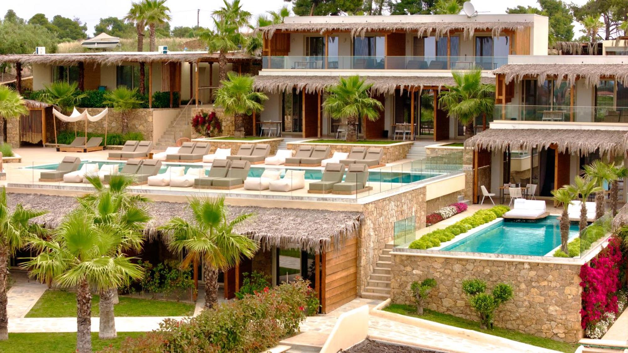 Sanimar Hotel 卡桑德里亚 外观 照片